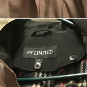 F.S limited Rain Coat w detachable hood